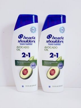 Head & Shoulders Avocado Oil 2-in-1 Dandruff Shampoo & Conditioner